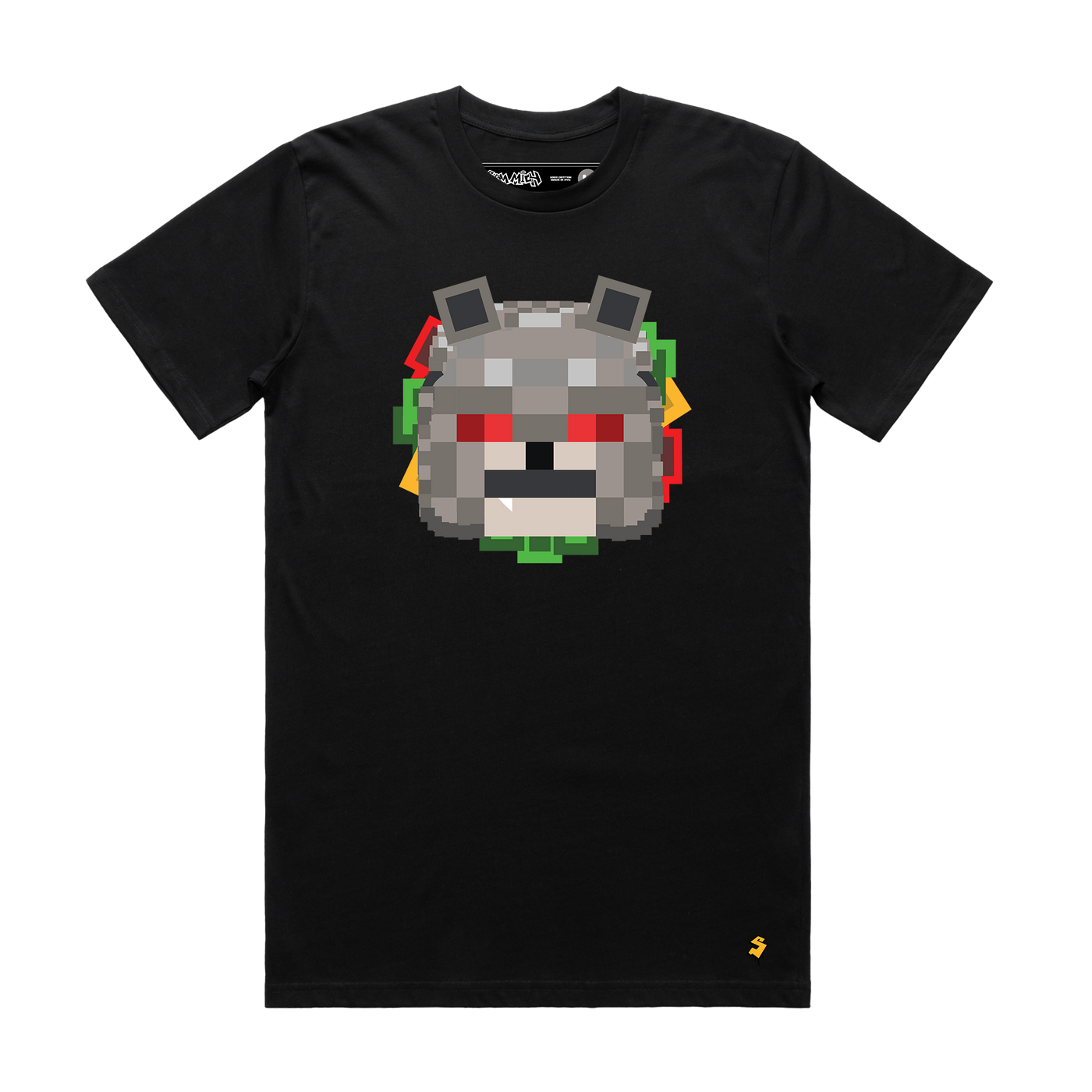 BLOCK WOLF SAM MICH TEE