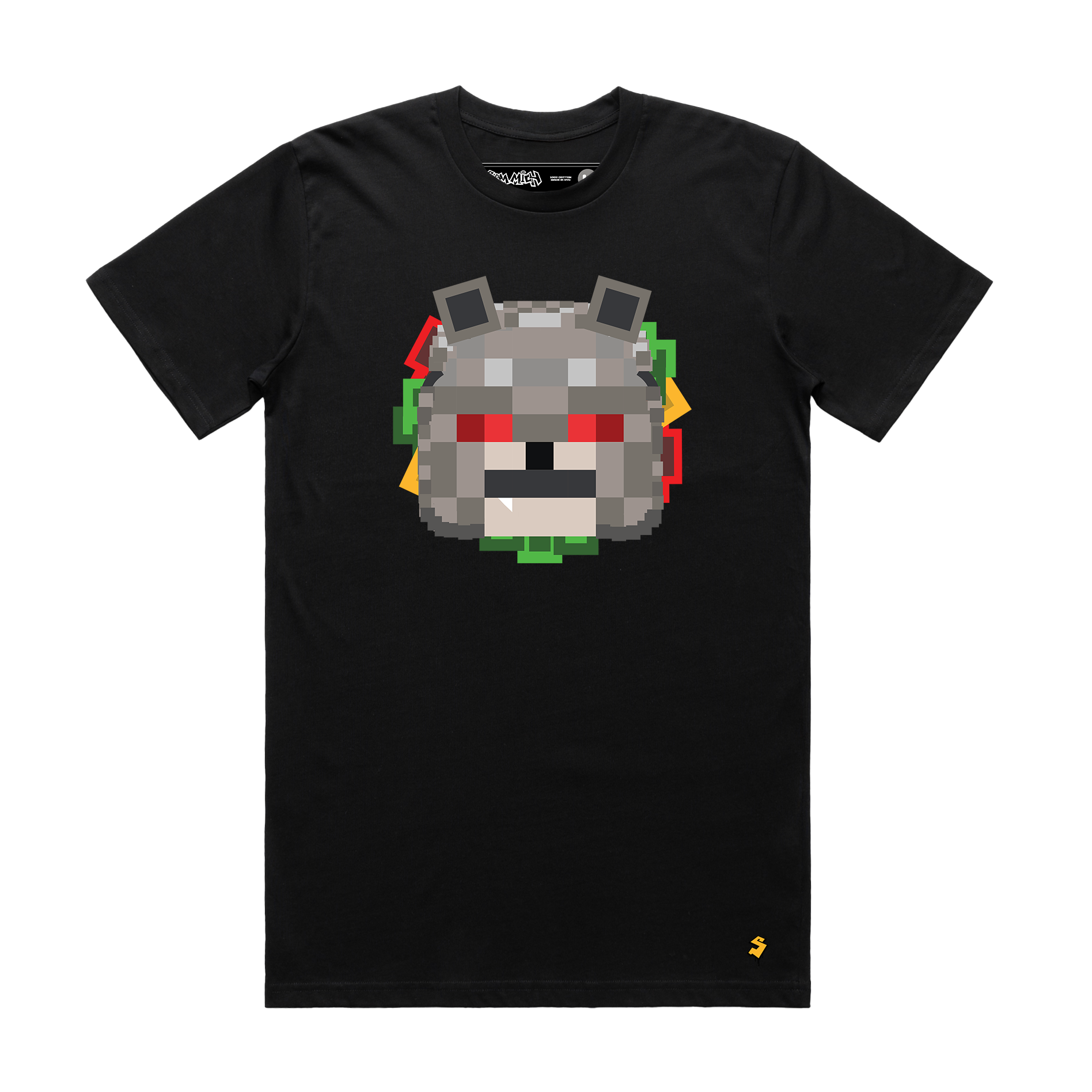 BLOCK WOLF SAM MICH TEE