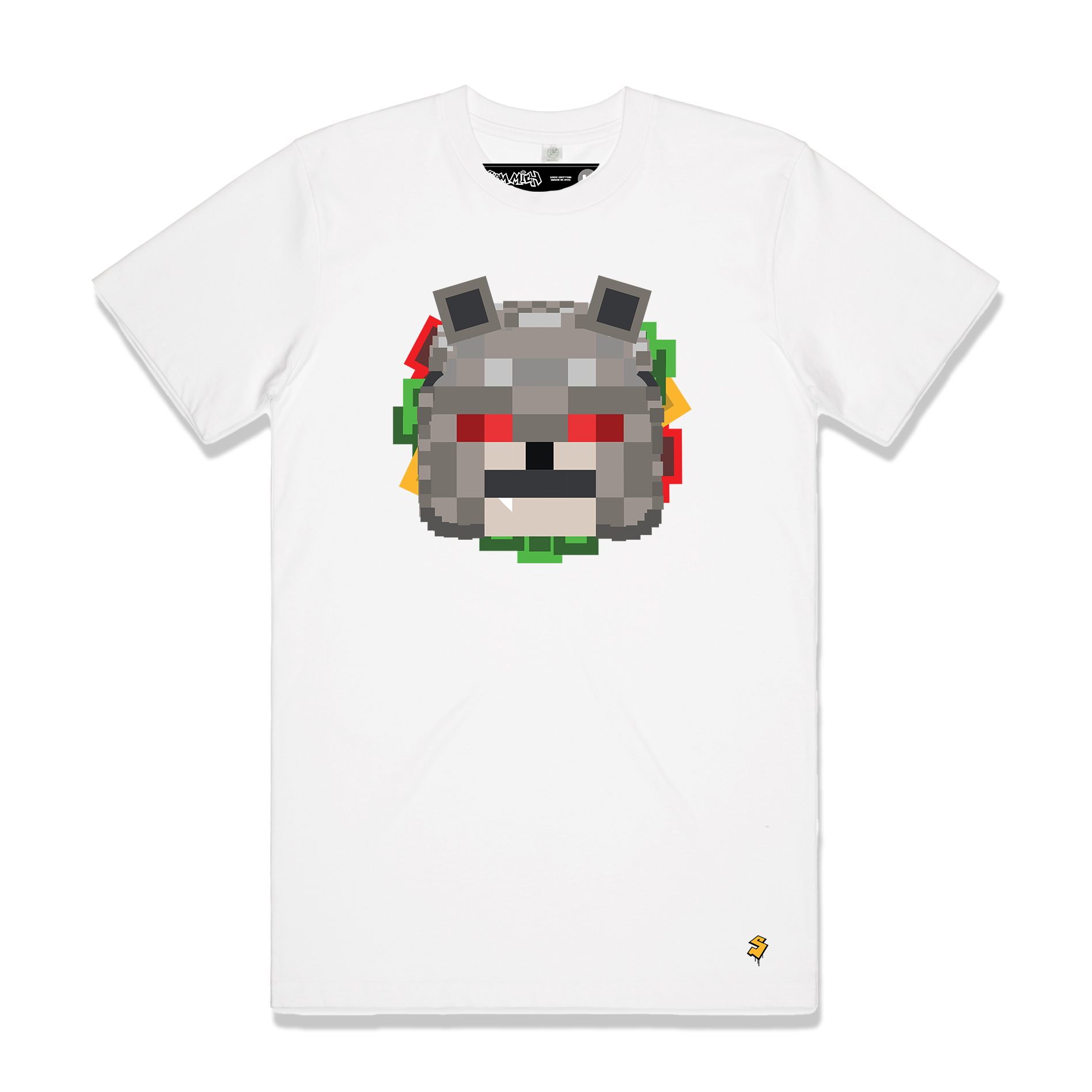 BLOCK WOLF SAM MICH TEE